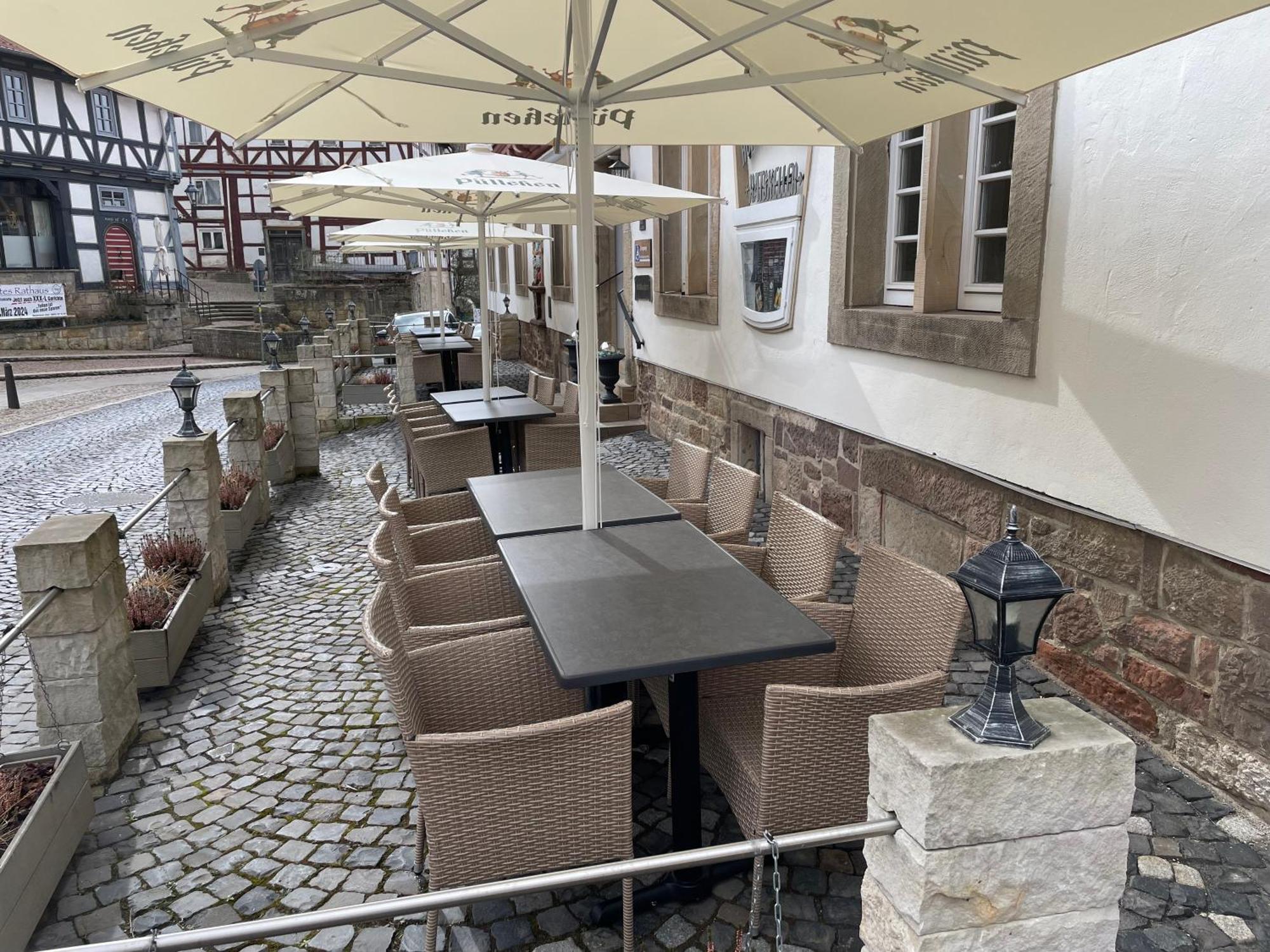 Altes Rathaus Hotel-Restaurant-Cafe Wolfhagen Exteriér fotografie
